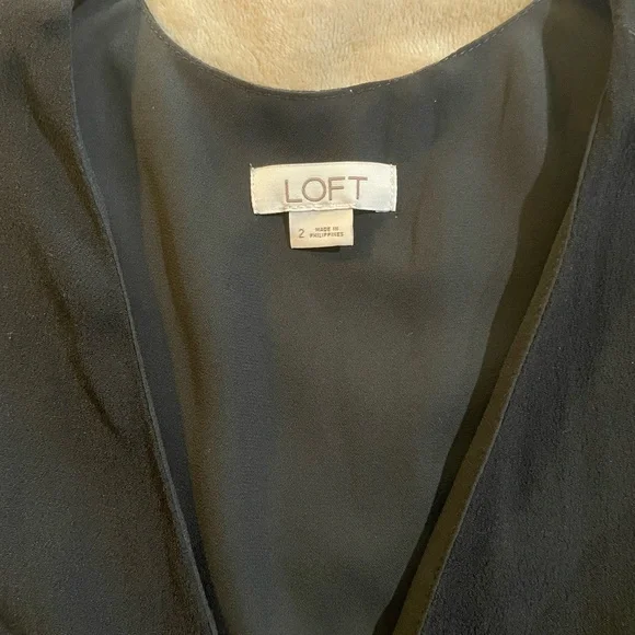 LOFT Romper Tie Front - Picture 2 of 5